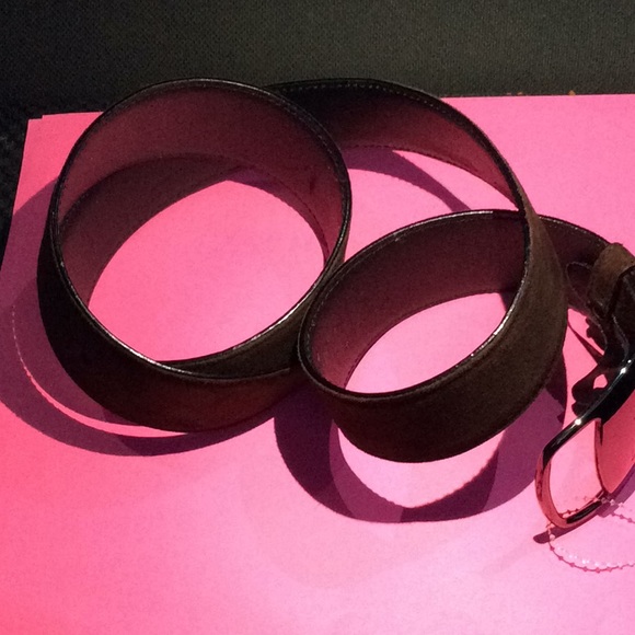 Ferragamo Suede Belt